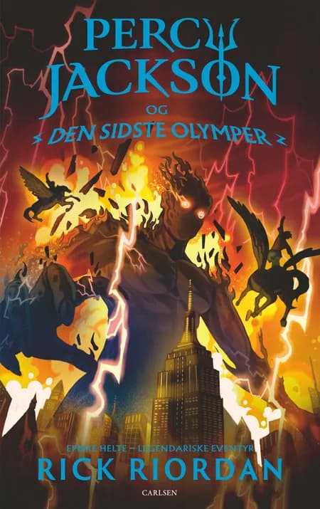 Percy Jackson (5) - Percy Jackson og den sidste olymper af Rick Riordan