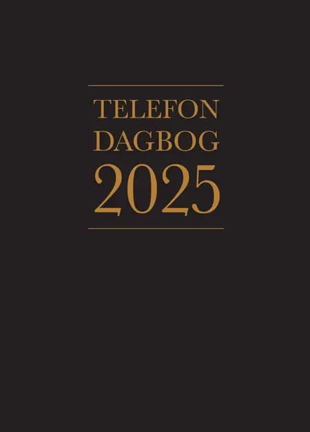 Telefondagbog 2025 
