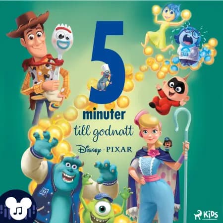 Fem minuter till godnatt – Disney/Pixar – Med ljud och musik! af Disney