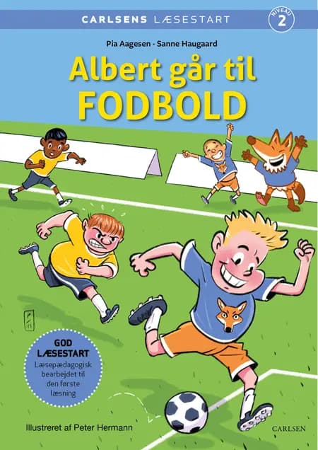 Carlsens Læsestart: Albert går til fodbold af Sanne Haugaard