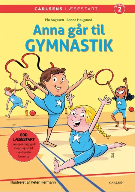 Carlsens Læsestart: Anna går til gymnastik af Sanne Haugaard