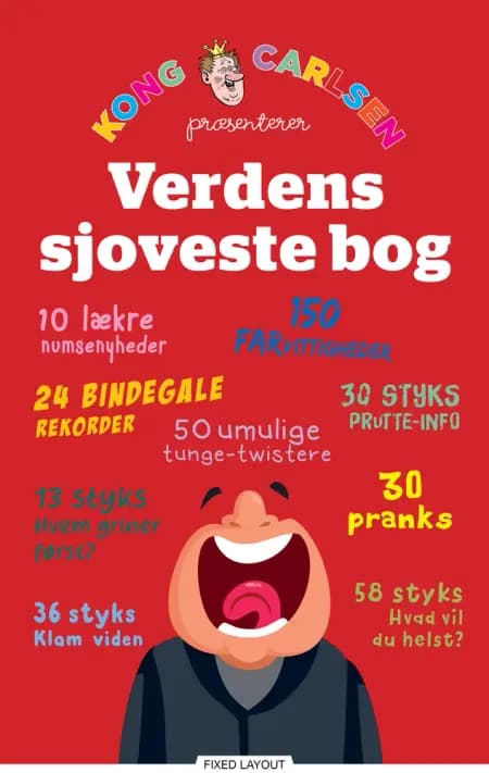 Kong Carlsen - Verdens sjoveste bog af Kong Carlsen