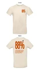 88% t-shirt str. L af Maren Uthaug