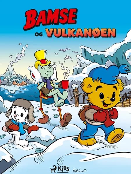 Bamse og vulkanøen af Charlotta Borelius