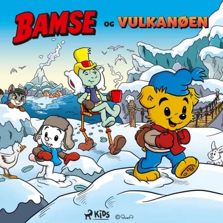 Bamse og vulkanøen af Charlotta Borelius