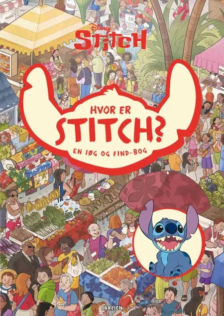 Hvor er Stitch? En søg og find-bog af Disney