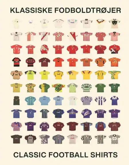 Klassiske fodboldtrøjer af .