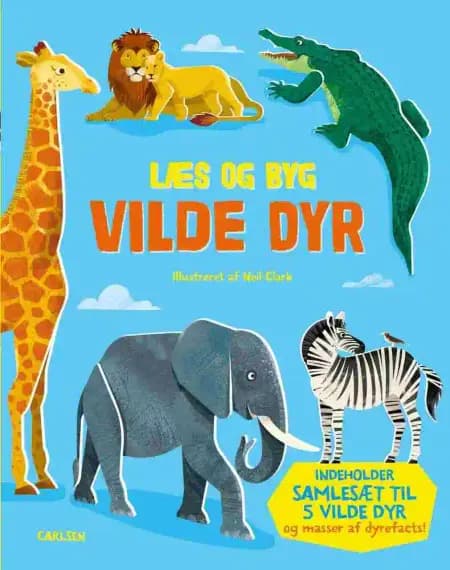 Læs og byg VILDE DYR af .