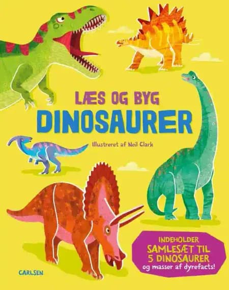 Læs og byg DINOSAURER af .