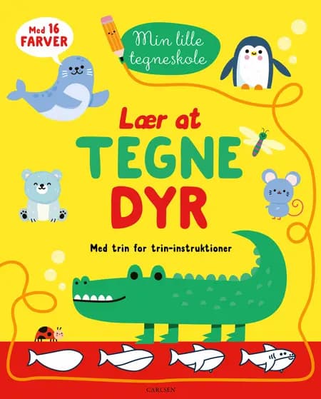 Lær at tegne dyr - med trin for trin-instruktioner af .