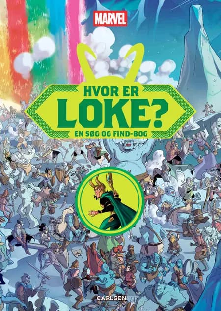 Hvor er Loke? En søg og find-bog af Disney