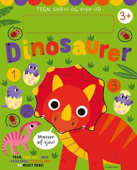 Tegn, skriv og visk ud - Dinosaurer af .