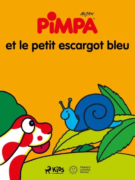 Pimpa et le petit escargot bleu af Altan