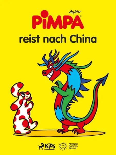 Pimpa reist nach China af Altan