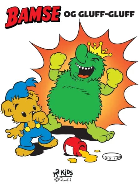 Bamse og Gluff-Gluff af Lisbeth Wremby