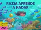 Razia aprende a nadar