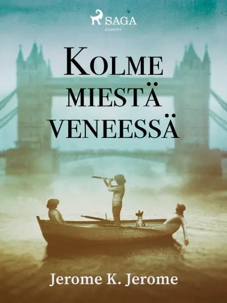 Kolme miestä veneessä af Jerome K. Jerome