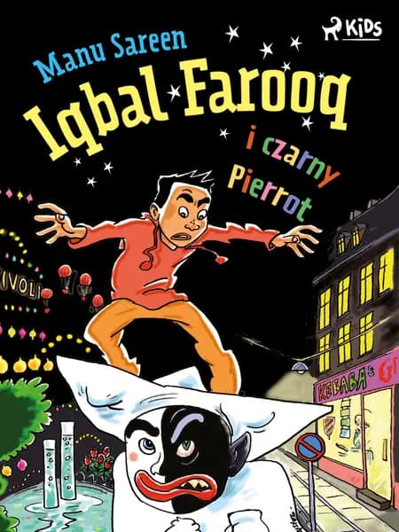 Iqbal Farooq i czarny Pierrot af Manu Sareen