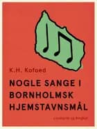 Nogle sange i bornholmsk hjemstavnsmål