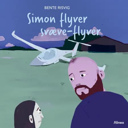 Simon flyver svæveflyver af Bente Risvig