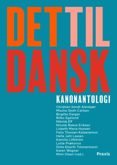 Det til dansk - litteraturhistorier af Lisbeth Maria Hansen