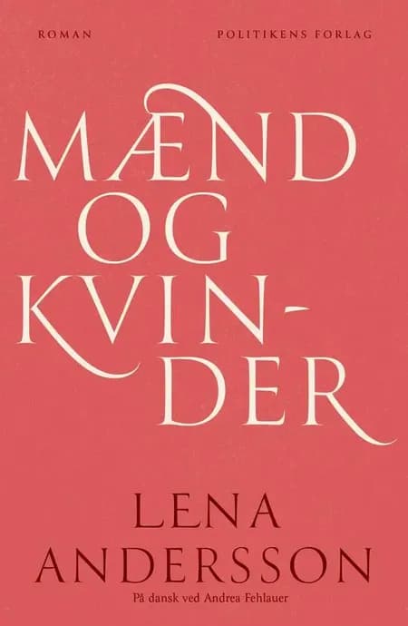 Mænd og kvinder af Lena Andersson
