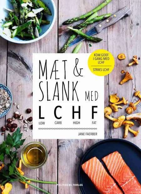 Mæt & slank med LCHF af Jane Faerber