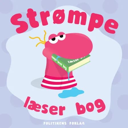 Strømpe læser bog af Jeppe Thybo