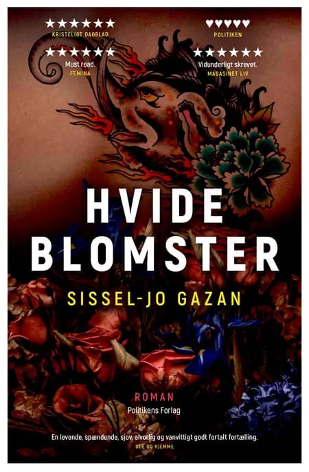 Hvide blomster af Sissel-Jo Gazan