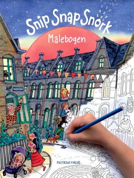 Snip Snap Snork Malebogen af Emilie Bruhn