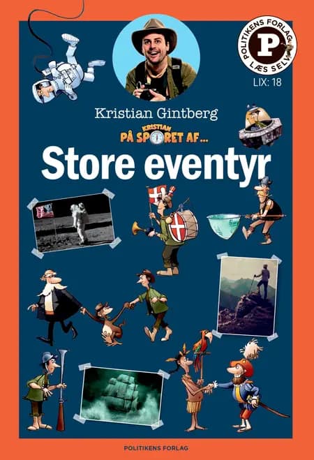 Kristian på sporet af store eventyr - Læs selv-serie af Kristian Gintberg