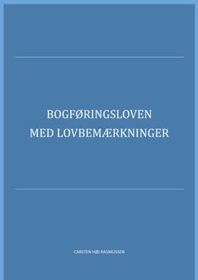 Bogføringsloven 2018 af Carsten Høj Rasmussen