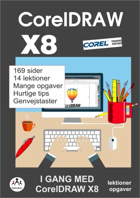 CorelDRAW X8 grundkursus af Tina Samuelsson