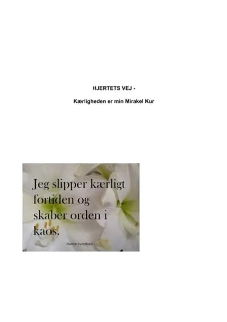 Hjertets Vej af Hanne Svendsen