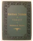 Kristiske Studier og Udkast