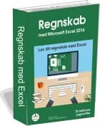 Regnskab med ms Excel af Tina Samuelsson