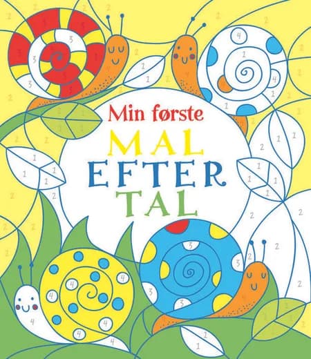 Min første mal efter tal - kolli med 5 stk. af Rebecca Gilpin