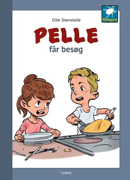 Pelle får besøg af Ditte Steensballe