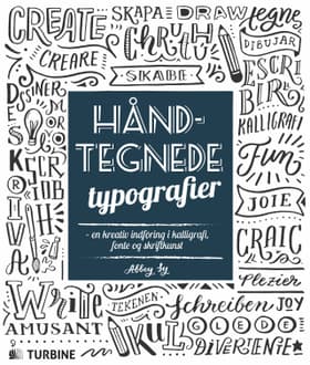 Håndtegnede typografier af Abbey Sy