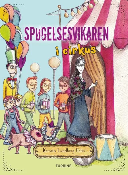 Spøgelsesvikaren i cirkus af Kerstin Lundberg Hahn