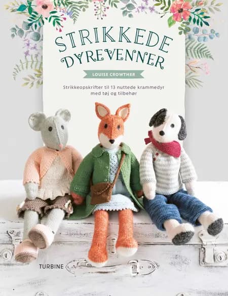 Strikkede dyrevenner af Louise Crowther