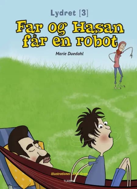 Far og Hasan får en robot af Marie Duedahl