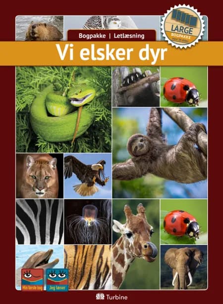 Vi elsker dyr (LARGE 30 bøger) af fakta