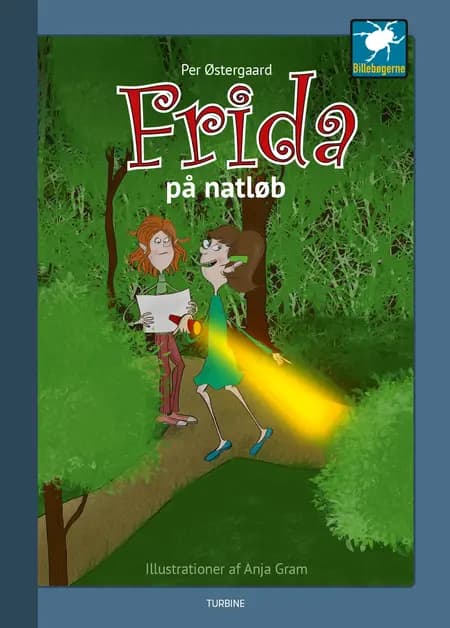 Frida på natløb af Per Østergaard