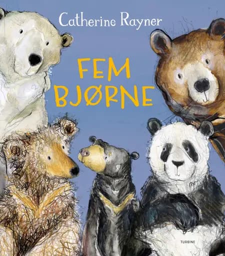 Fem bjørne af Catherine Rayner
