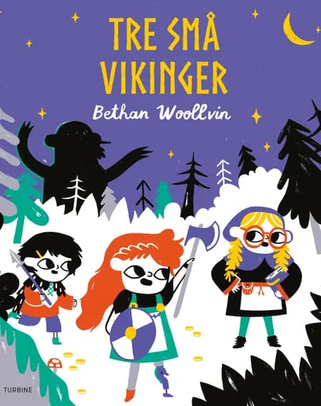 Tre små vikinger af Bethan Woollvin