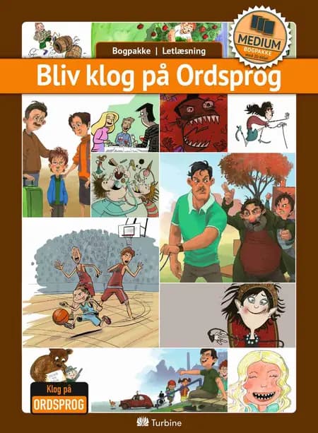 Bliv klog på ordsprog (MEDIUM 20 bøger) af letlæsning