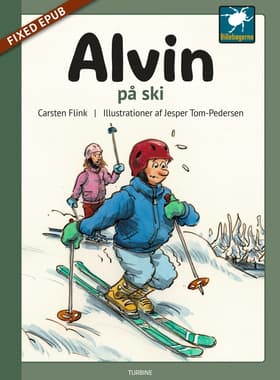 Alvin på ski af Carsten Flink