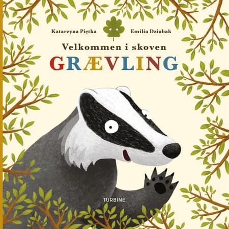 Velkommen i skoven - Grævling af Katarzyna Piętka