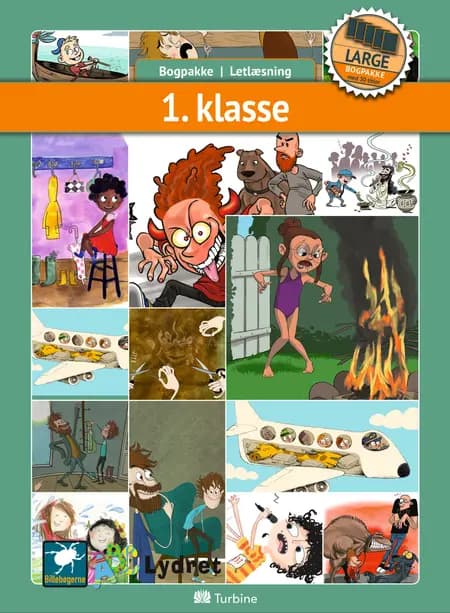 1. klasse-kassen (LARGE 30 bøger) af letlæsning